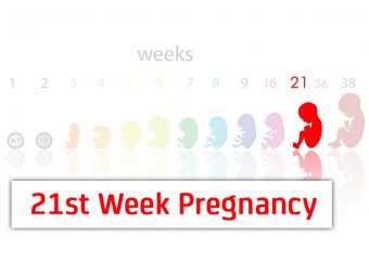 第21周妊娠症状，婴儿发育和身体变化