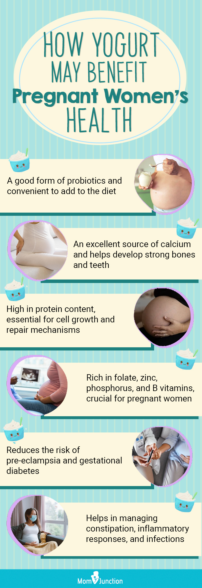 酸奶如何有益于孕妇健康(信息图)