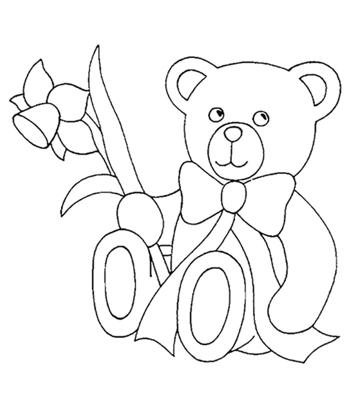 你的孩子会喜欢的18张泰迪熊涂色页万博体育手机官方网站登录