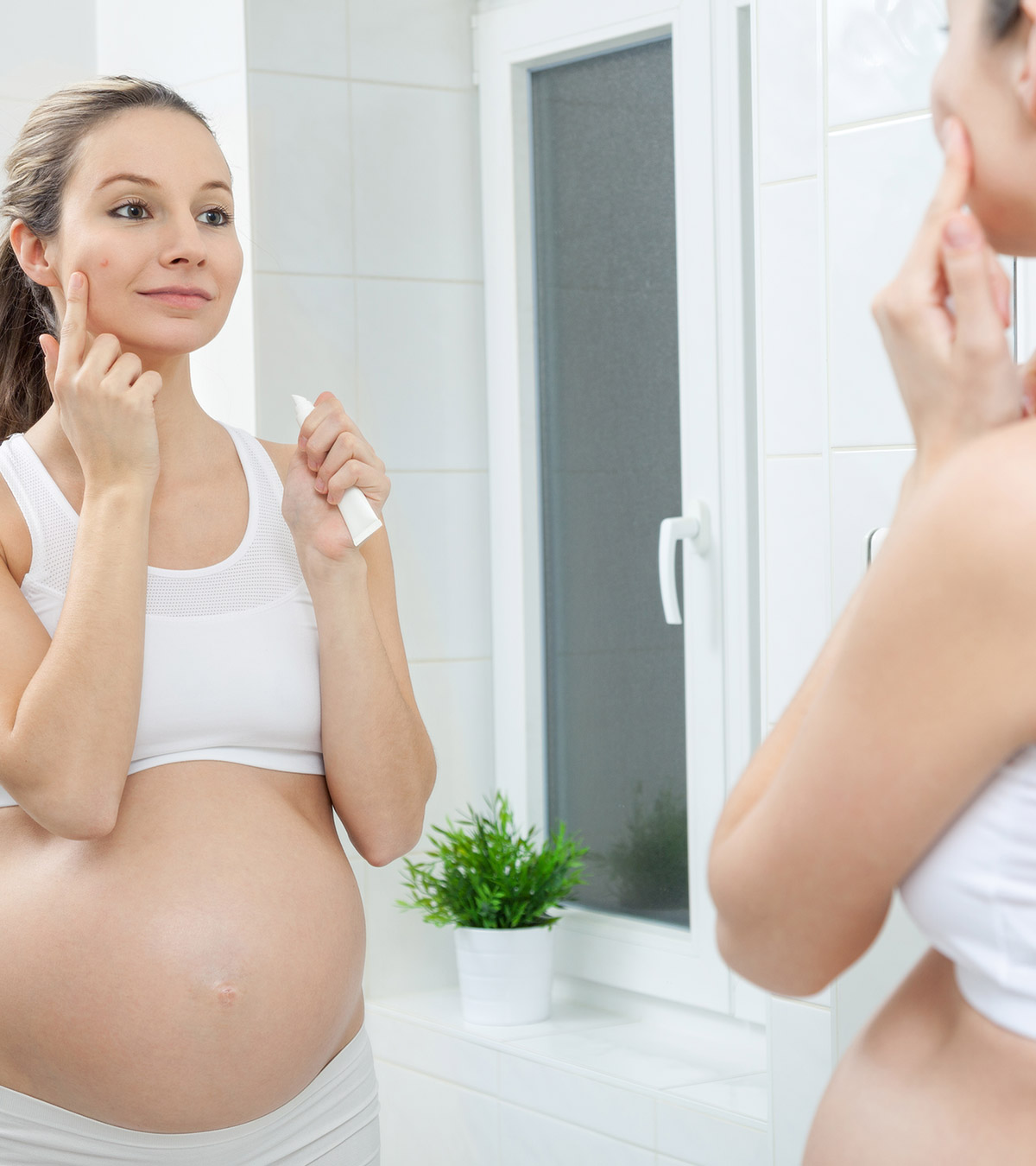 怀孕期间的manbet安卓版痤疮:原因和自然的预防方法