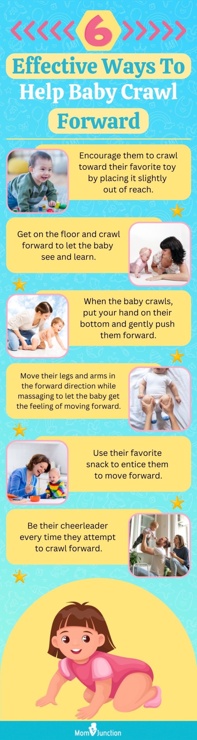 如何帮助宝宝向前爬行(信息图)