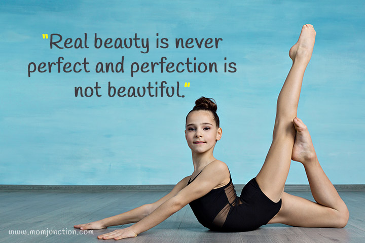“真正的美从来不是完美的，完美也不美。”