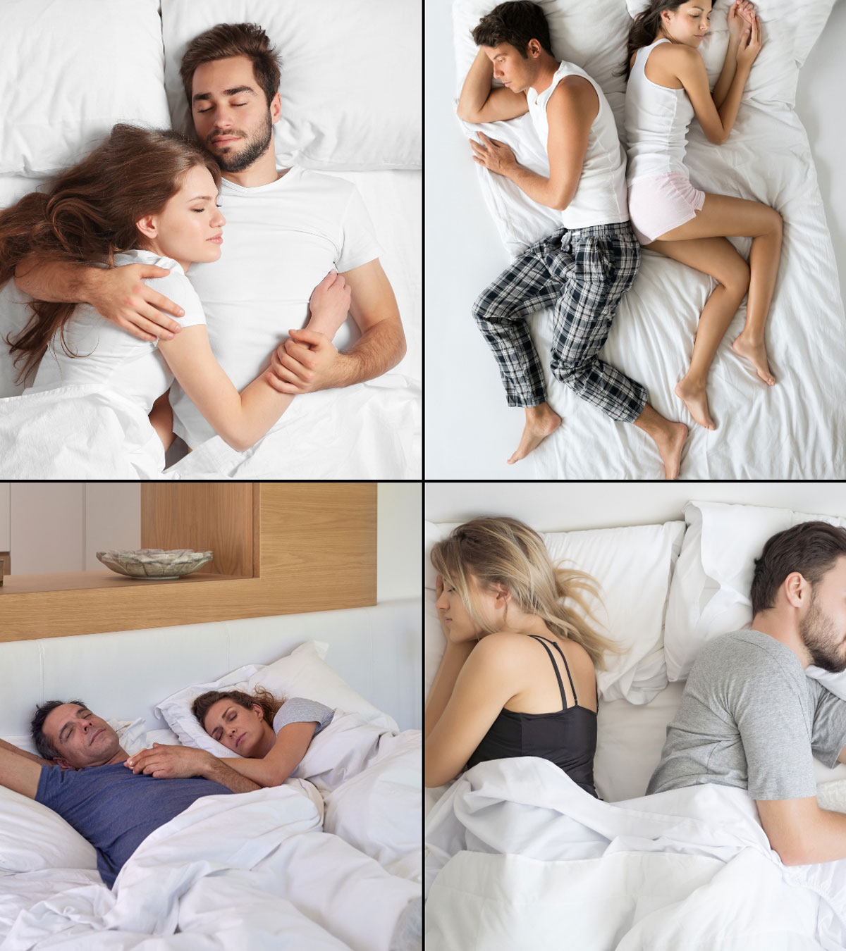 12种常见的夫妻睡姿及其含义