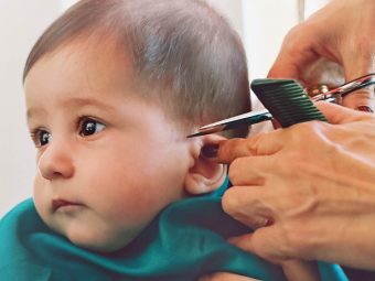 给宝宝分步剪头发的过程和安全做法