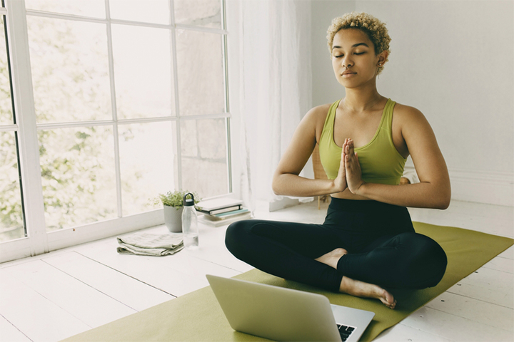 瑜伽和冥想有助于放松你的身心
