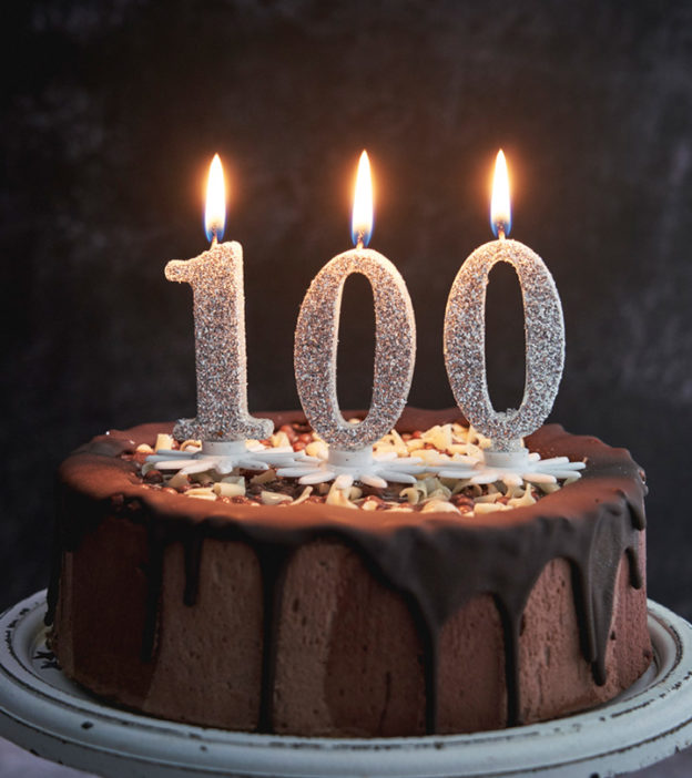 150+最好的100岁生日祝福，信息和报价