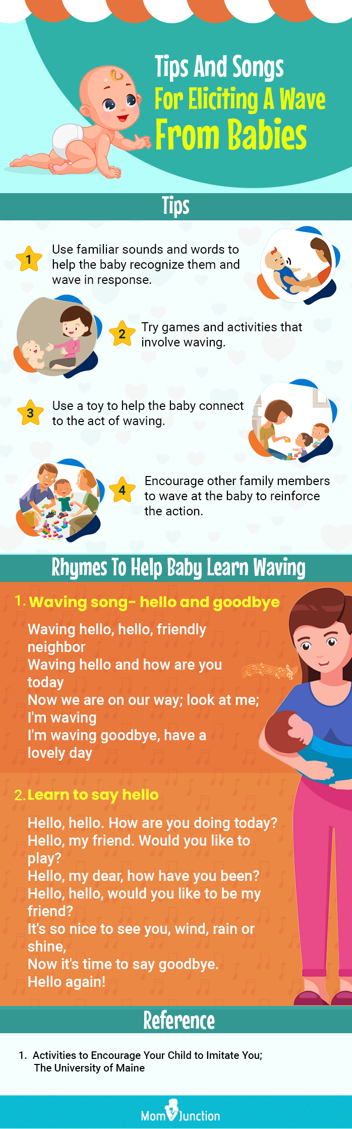 婴儿歌曲(信息图)