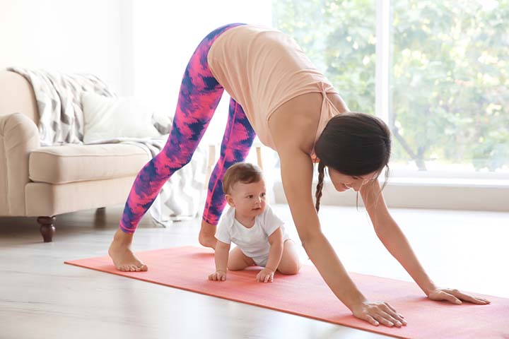 尝试可以和宝宝一起做的有趣的锻炼。