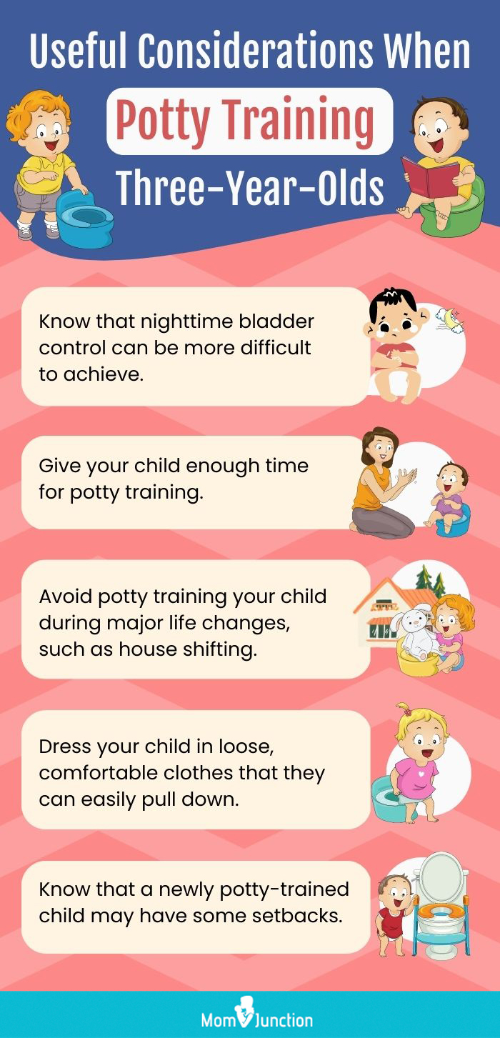 训练三岁儿童如厕时的有用注意事项(信息图)