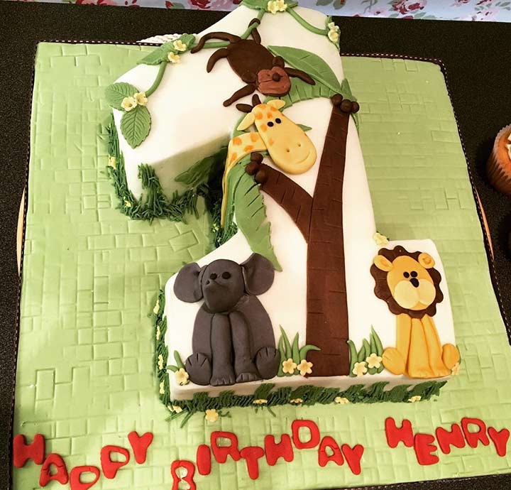 蛋糕数量1日生日蛋糕的想法