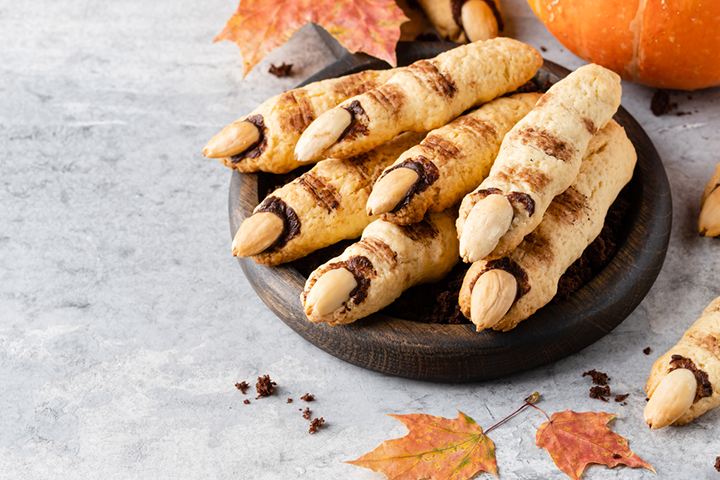Finger rolls, Halloween food ideas for kids