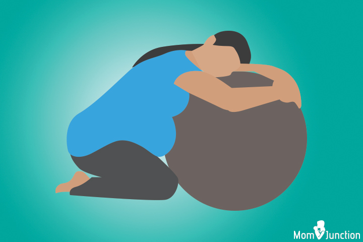 The kneeling birth position, best positions during labor