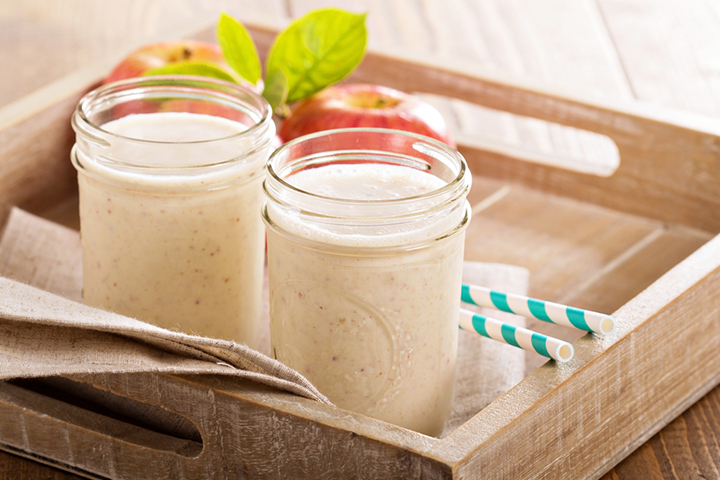 Apple thick shake recipe for kids