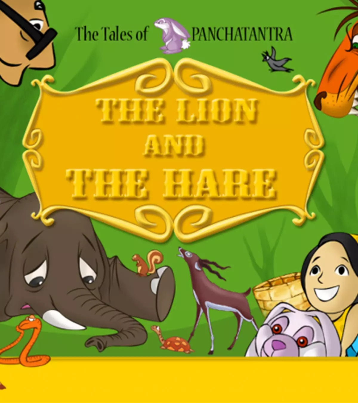 “狮子And The Hare’ Story For Your Kids