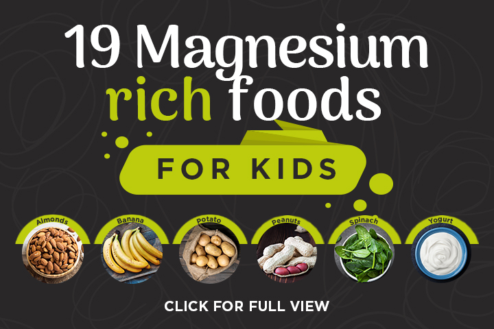 Magnesium rich foods for kids