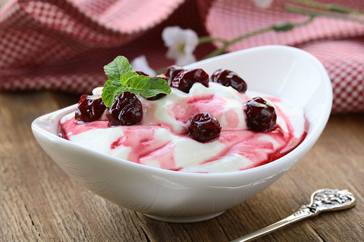 Cherries with Greek yogurt recipes for babies