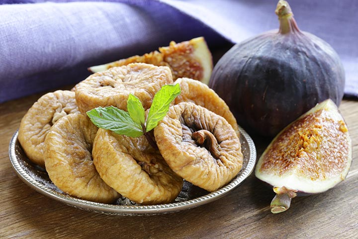 Dried figs and calcium rich foods during pregnancy