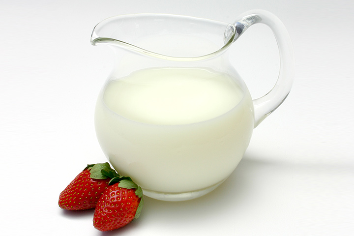 Milk and calcium rich foods during pregnancy