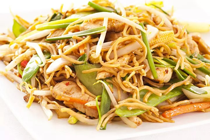 Asian chicken noodles recipe for kids