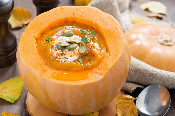 Roast Pumpkin With Thyme, Cream, And Parmesan recipe for kids