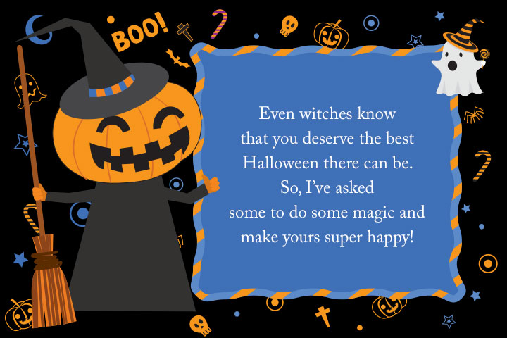 Witches do some magic Halloween poem for kids