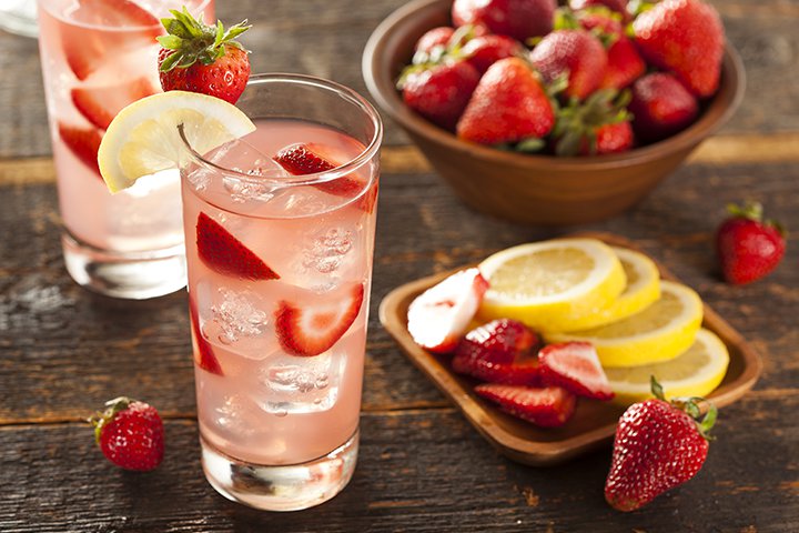 Strawberry lemonade recipe for baby shower