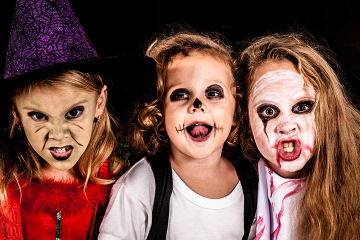 Zombie Halloween costume for kids