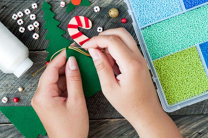 Christmas decoration card ideas for kids