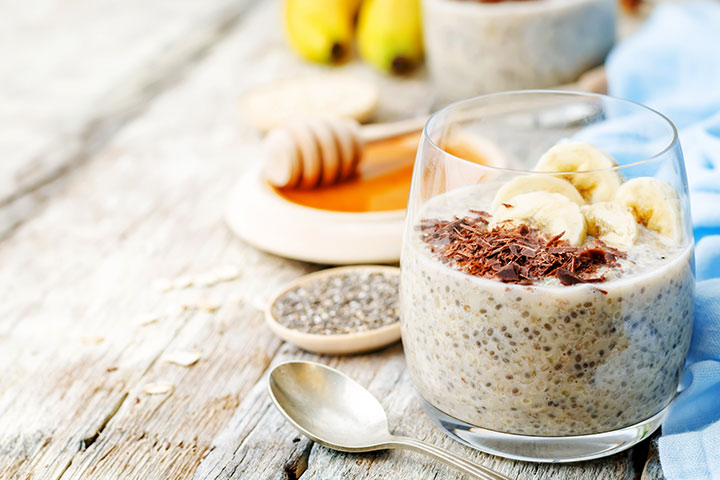 Oatmeal for high protein breakfast for kids