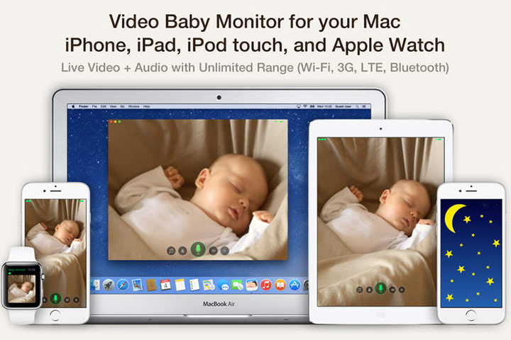 Cloud Baby Monitor apps for new moms