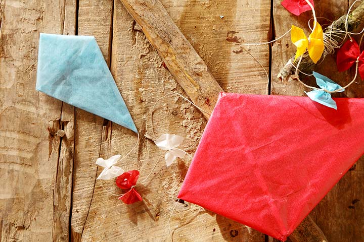 How to make a mini kite for kids