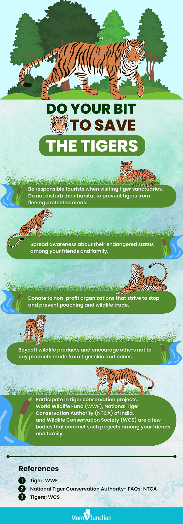 do your bit to save the tigers (infographic)