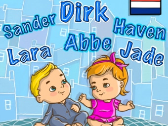 85最受欢迎的荷兰婴儿名字的男孩和女孩s