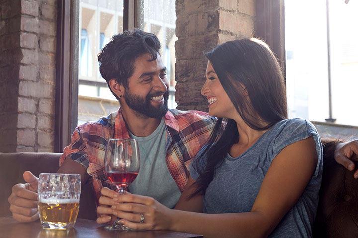 drinking while asking intimate questions for your partner