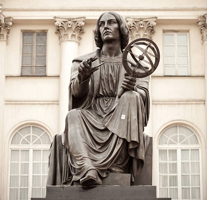 Nicholas Copernicus unveiled several facts about the Sun