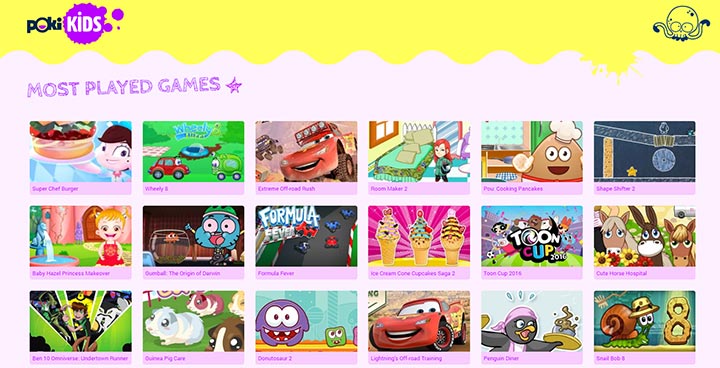 Poki Kids online game website