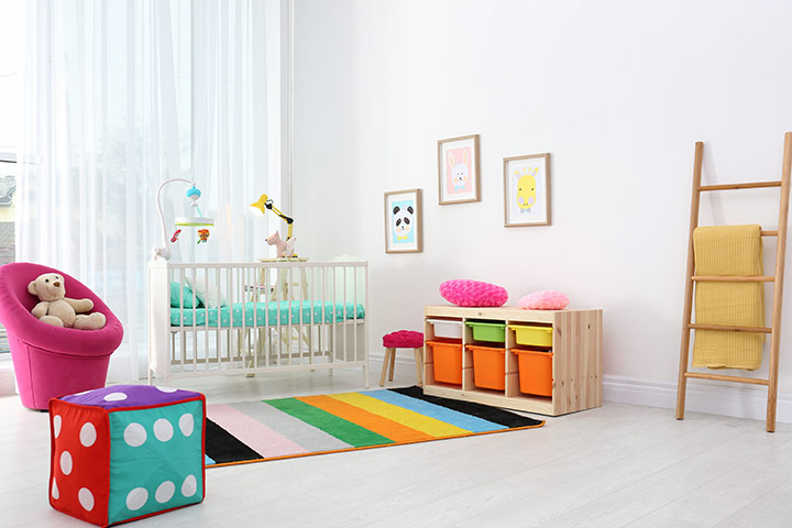 Colorful baby boy nursery room ideas