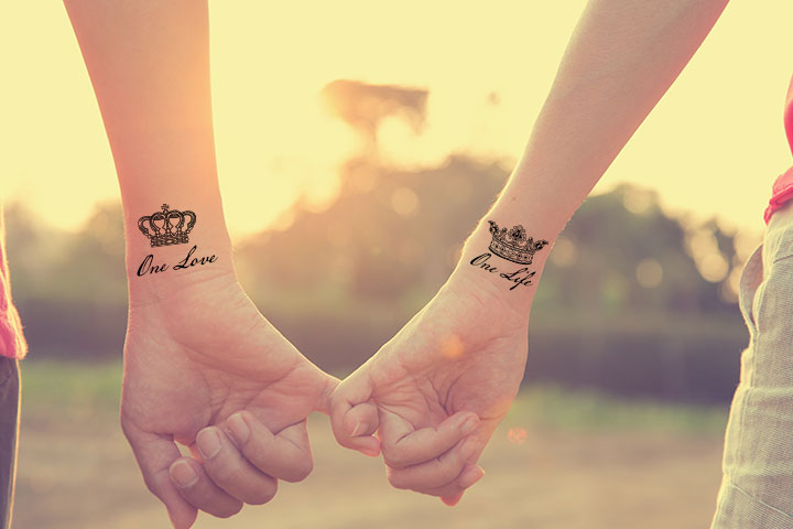 Forever love tattoos for couples