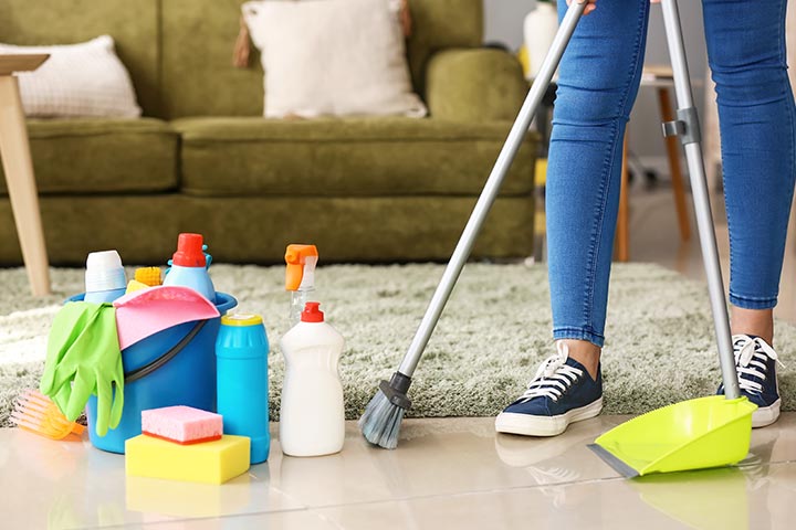 Mop Your Floor And Dust Your Mats Every Day
