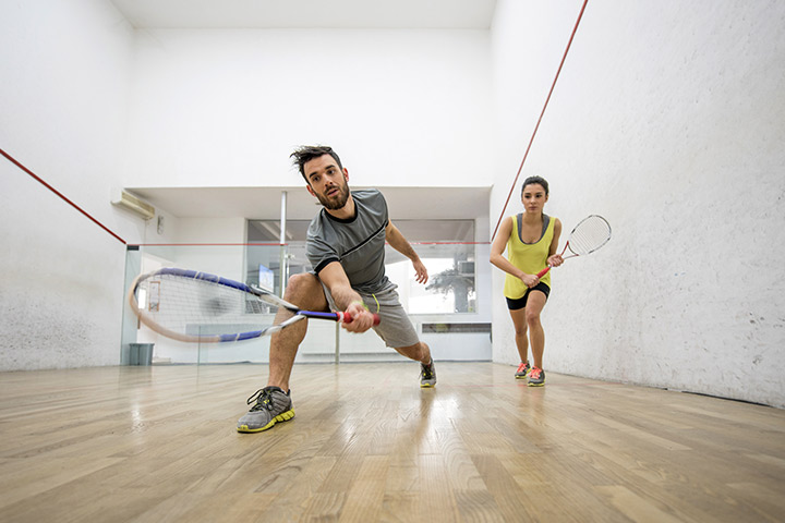 racquet ball as hobbies for couples