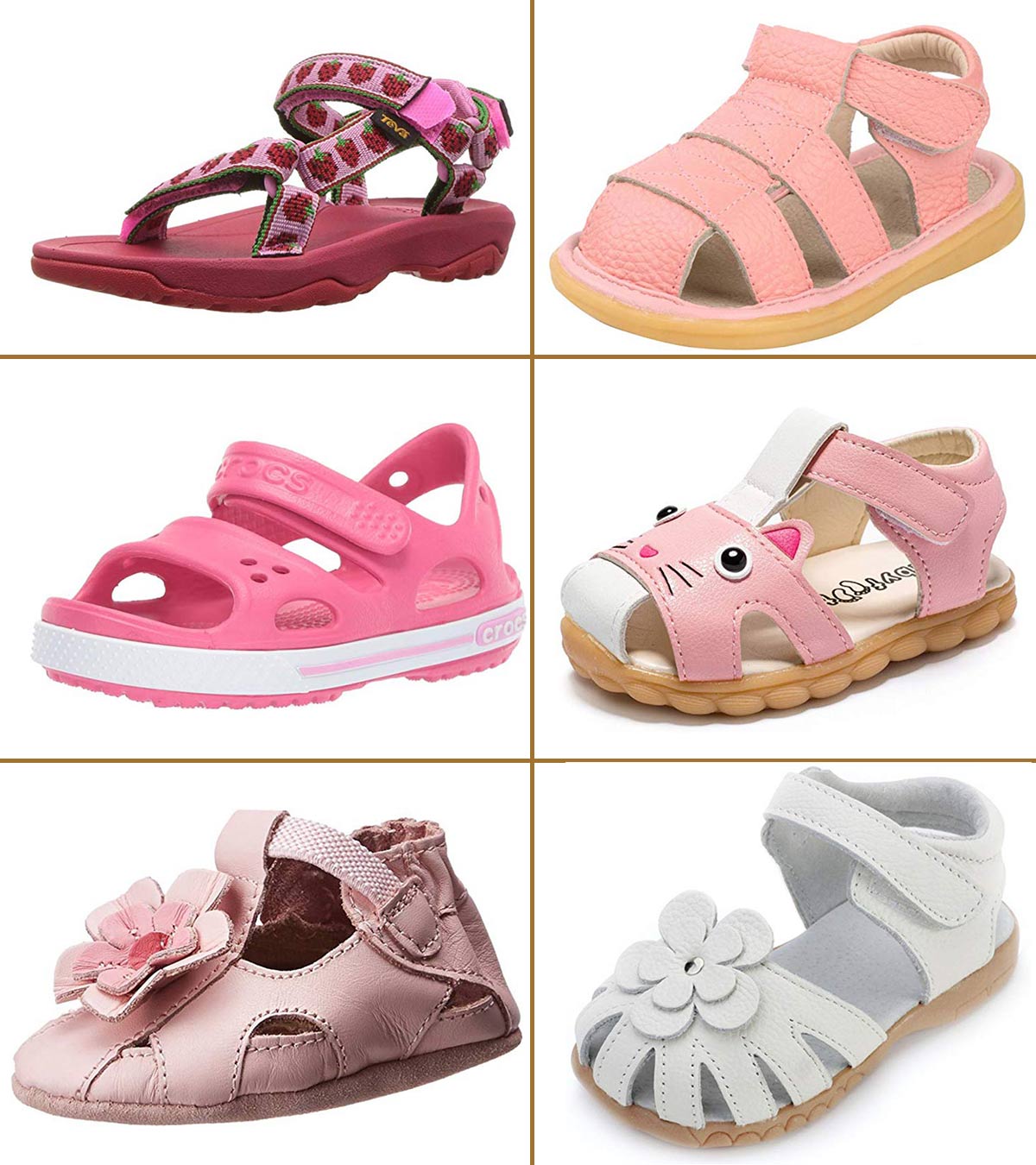 11 Best Girls' Sandals To Buy In 2023