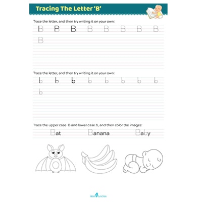 Tracing The Letter ‘B’