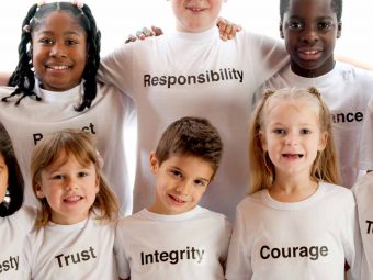 15对学生帮助建立良好的道德价值观Character Banner