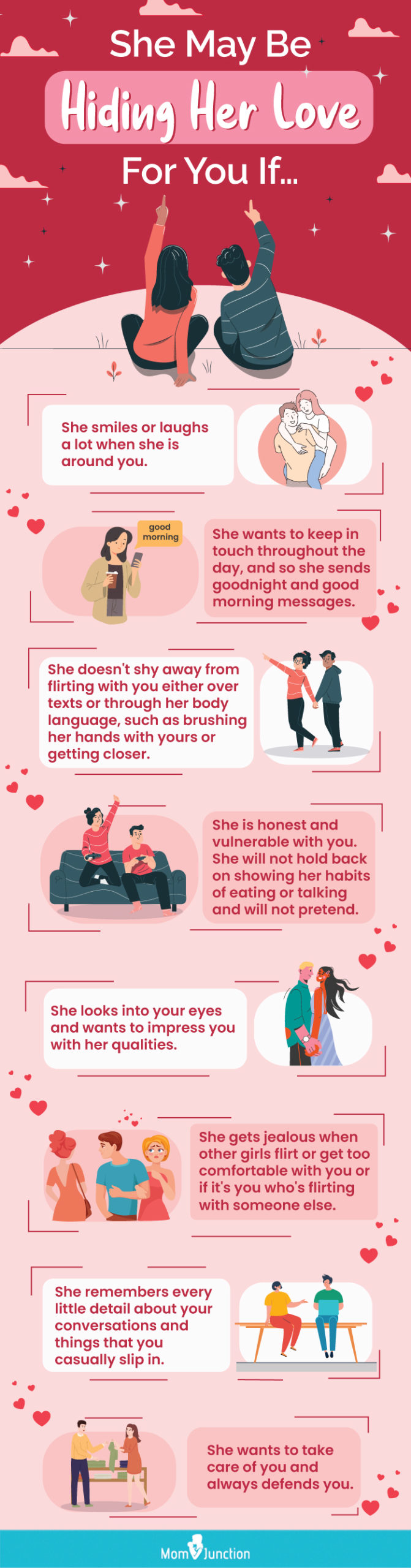 she may be hiding her love for you if (infographic)