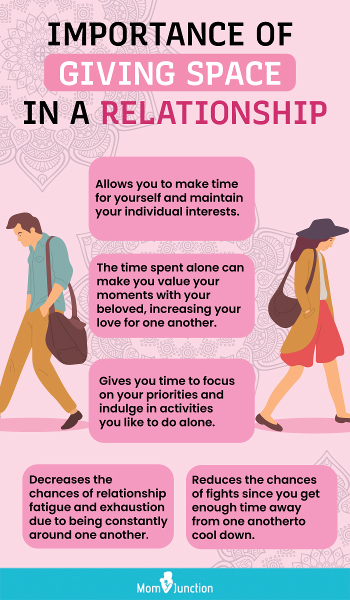 importance of giving space in a relationship (infographic)
