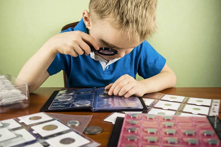 Coin collecting as a hobby for kids