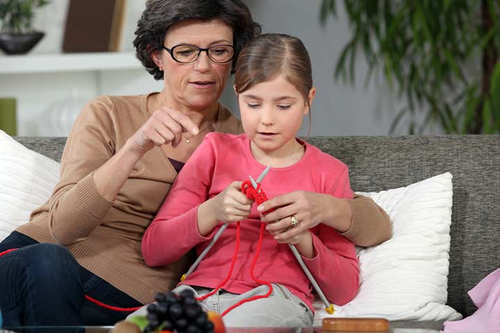 Knitting as a hobby for kids
