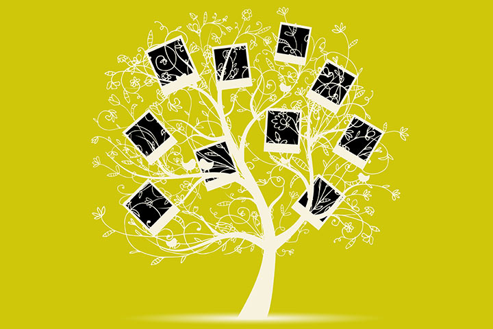 Photo art family tree, family tree idea
