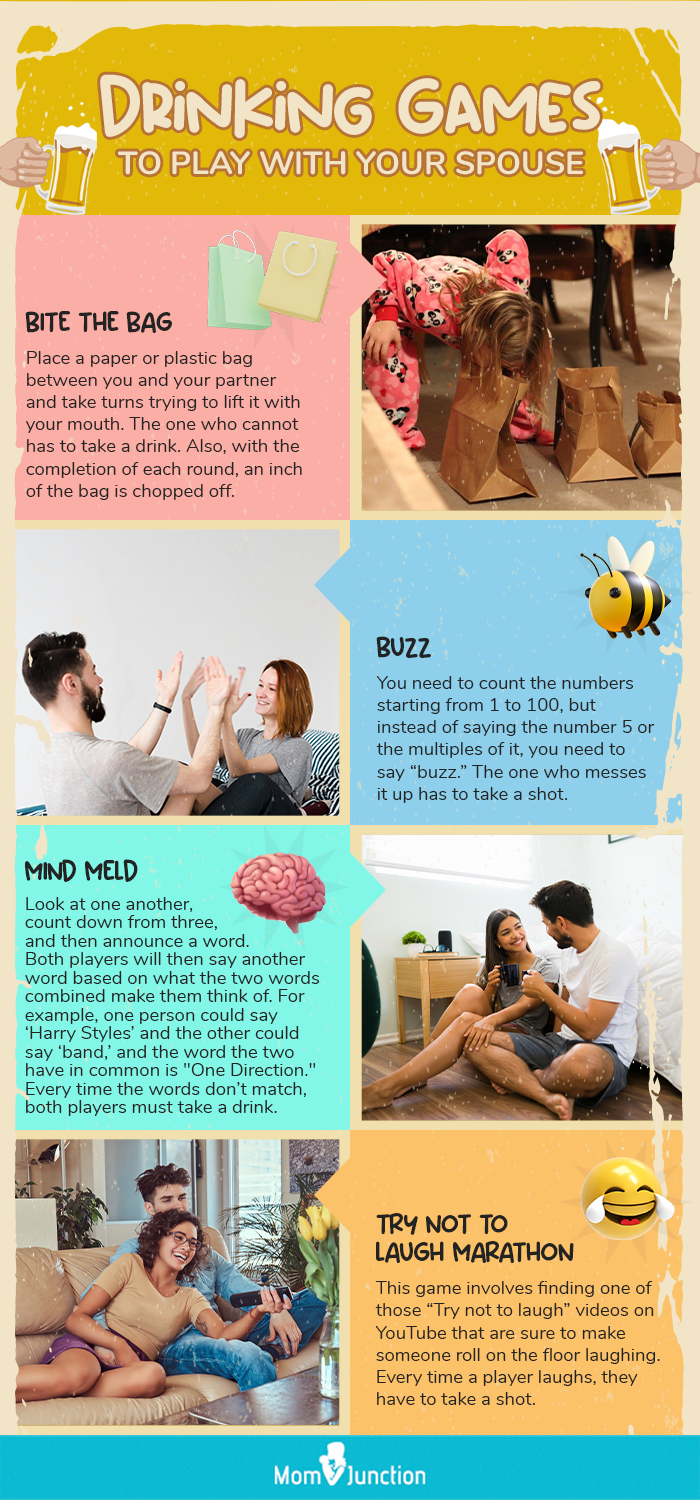 drinking games to play with your spouse (infographic)