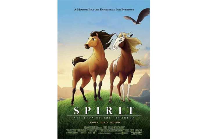 Spirit: Stallion of the Cimarron (2002), a horse movie for kids